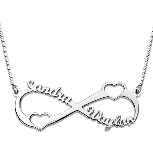 Custom Infinity Name Necklace