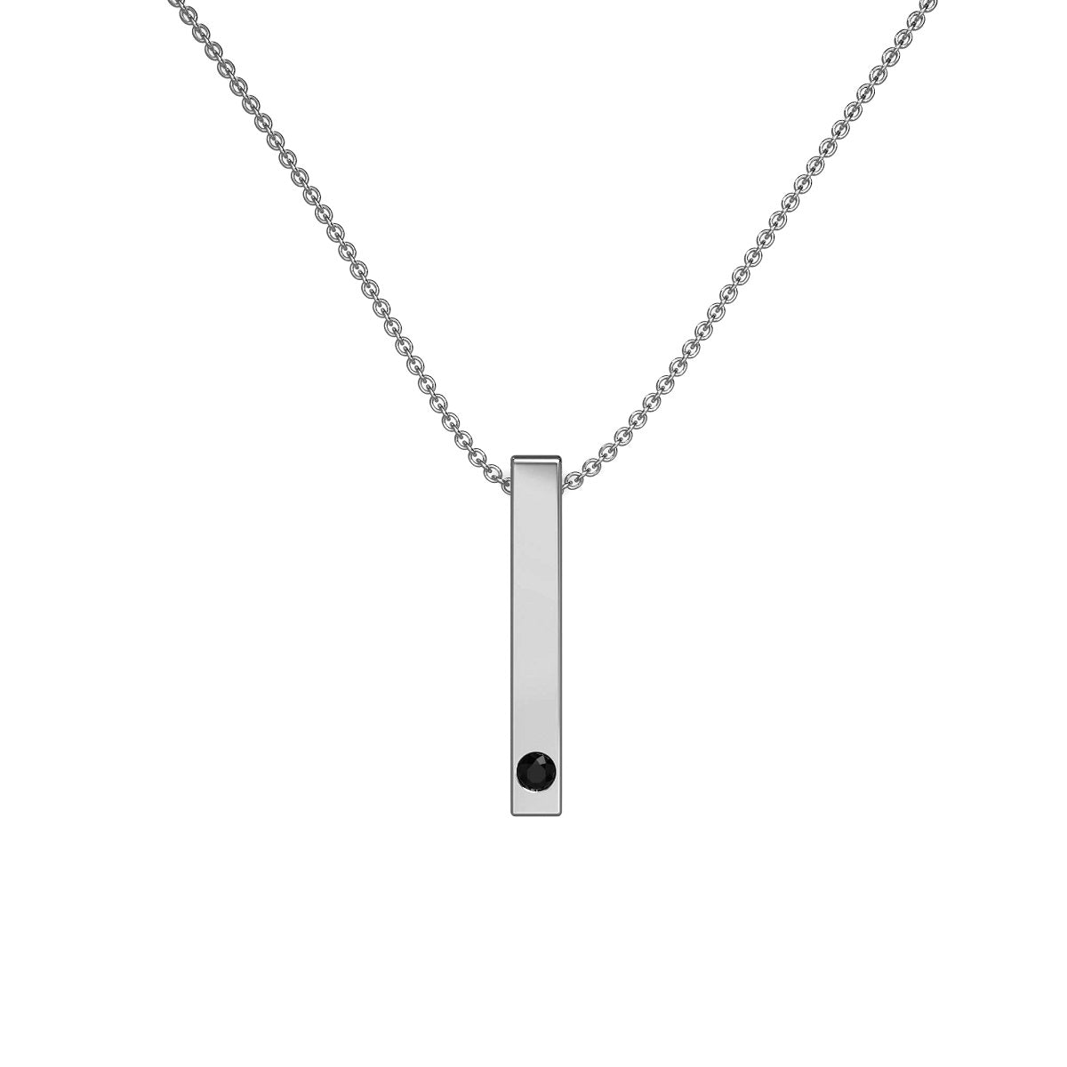 Bar Photo Necklace