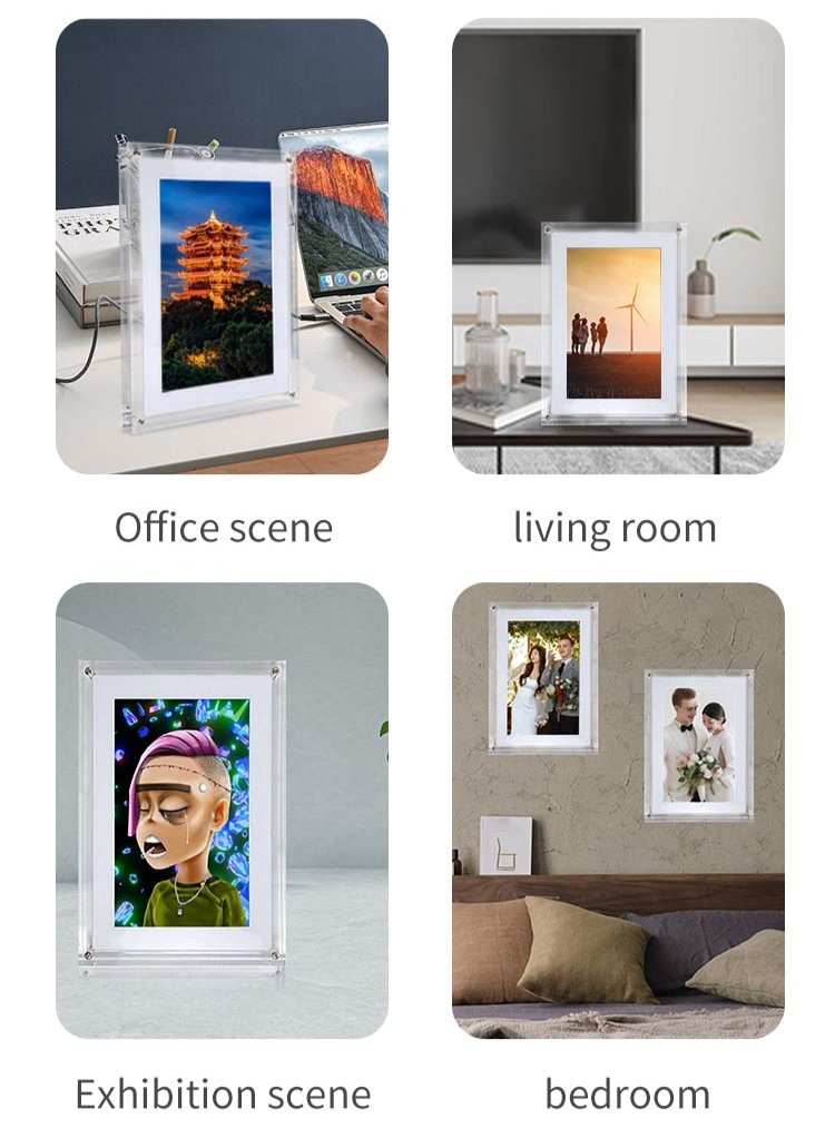 Custom Digital Video & Photo Frame