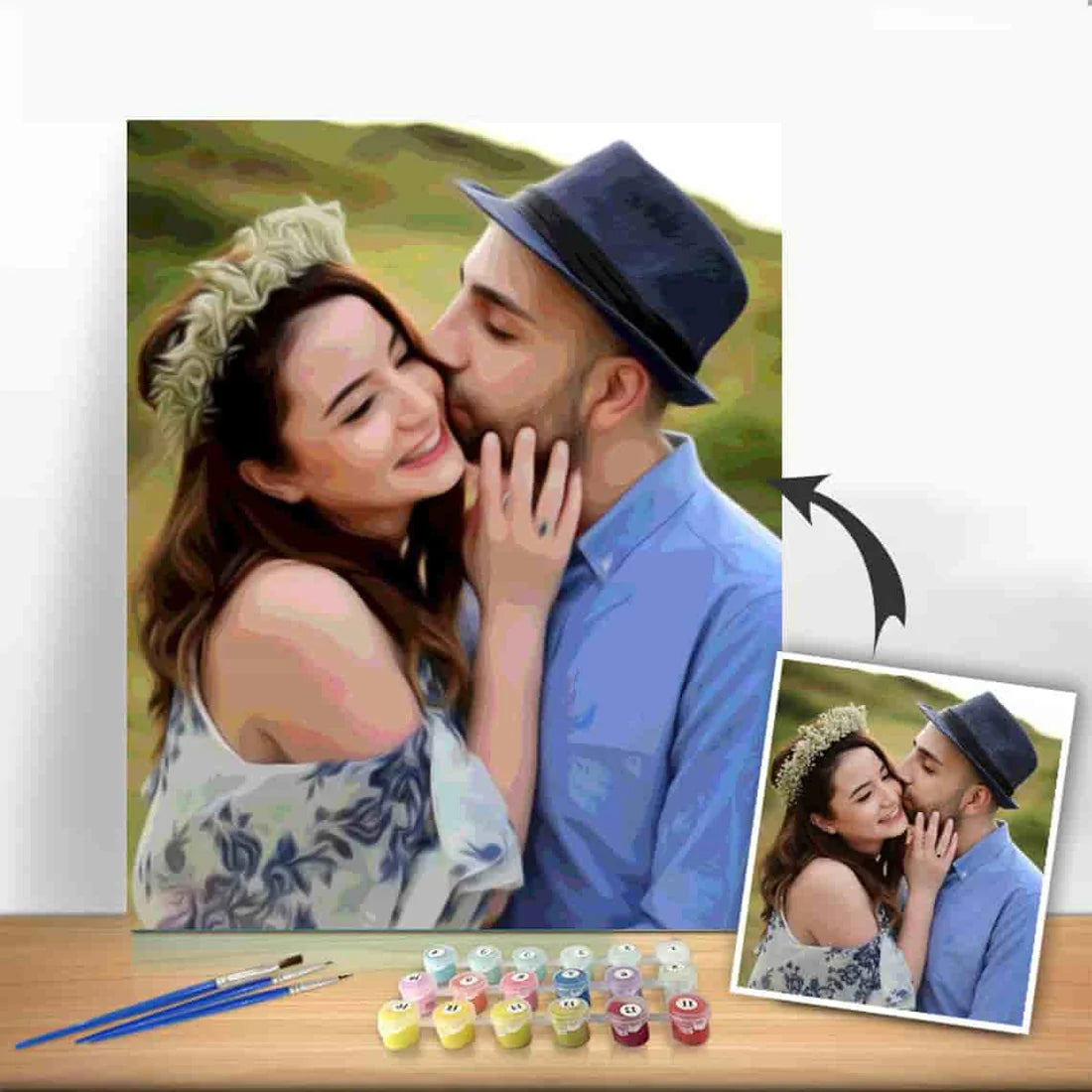 Custom Photo Paint by Number Kit