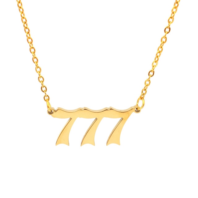 Angel Number Necklace Choker