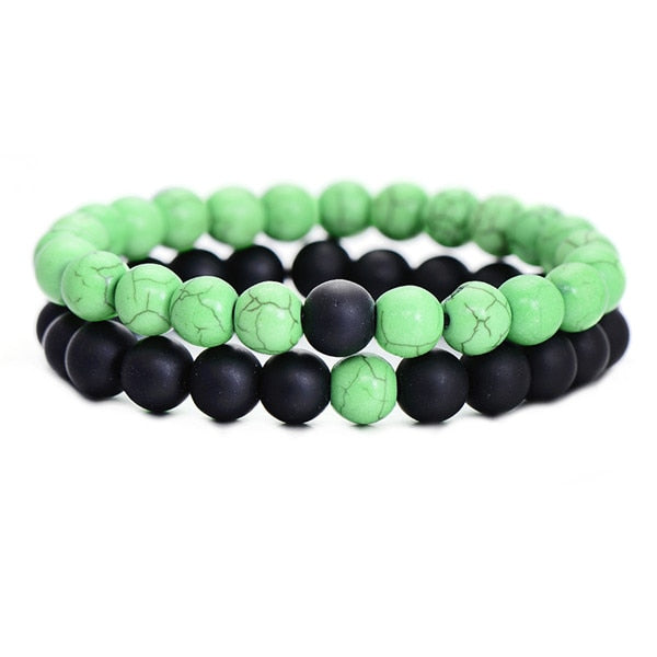 Distance Bracelets Set