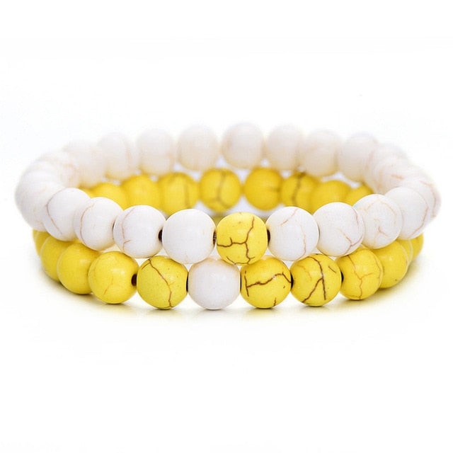 Distance Bracelets Set