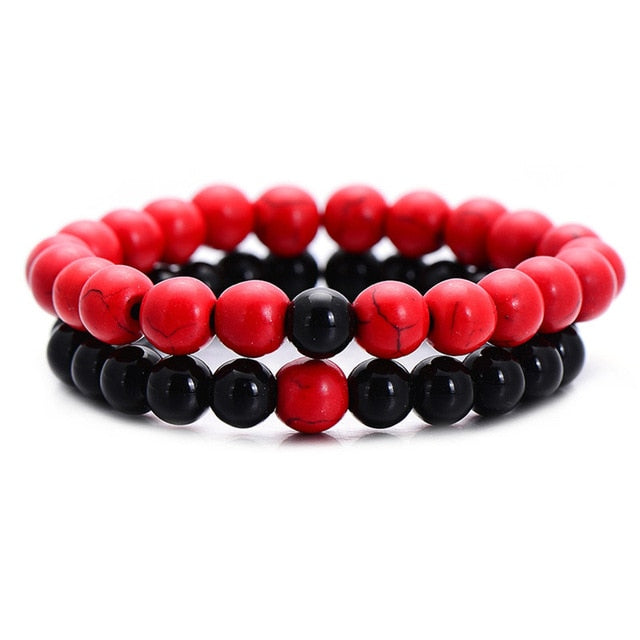 Distance Bracelets Set