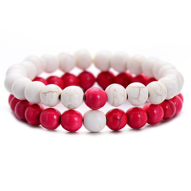 Distance Bracelets Set
