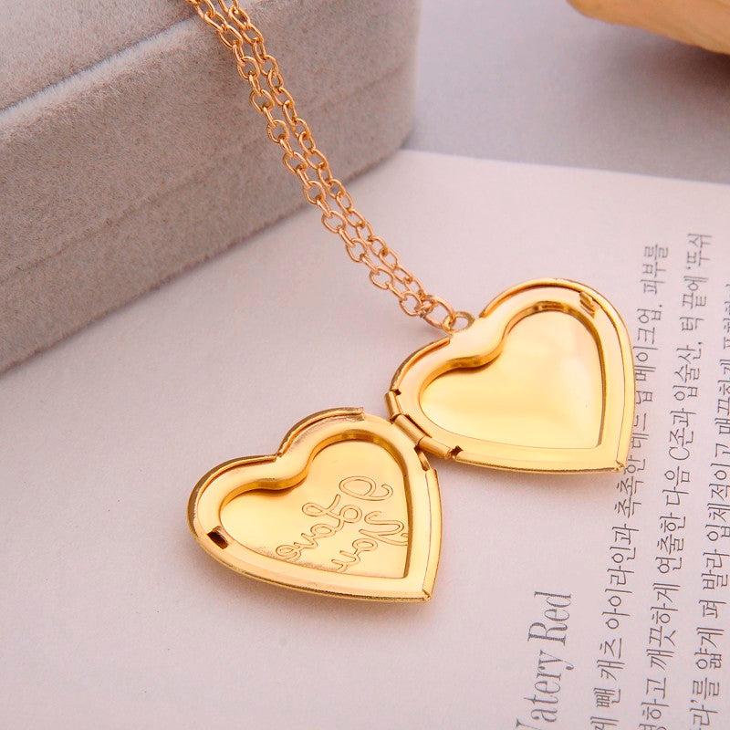 "I Love You" Heart Locket