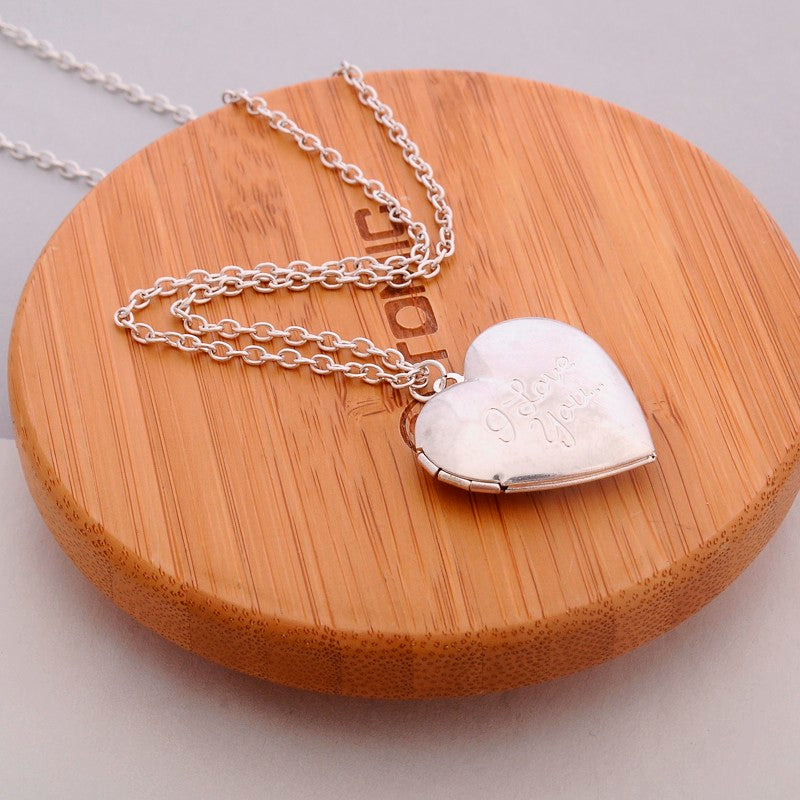 "I Love You" Heart Locket