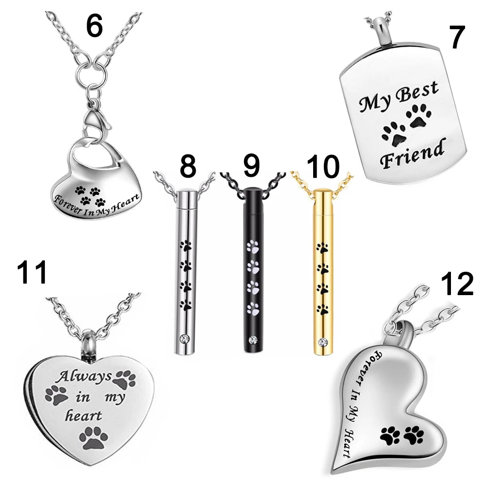 Pet Urn Memory Necklaces