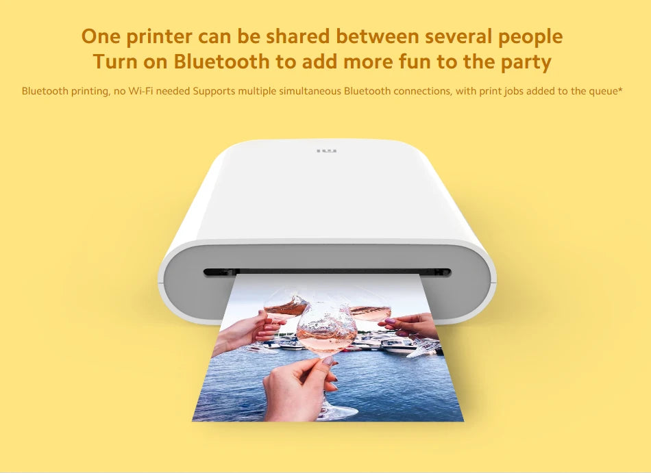 Portable AR Photo ZINK Printer