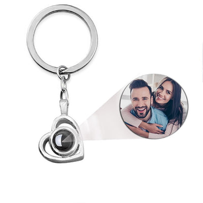 Personalized Heart Photo Necklace