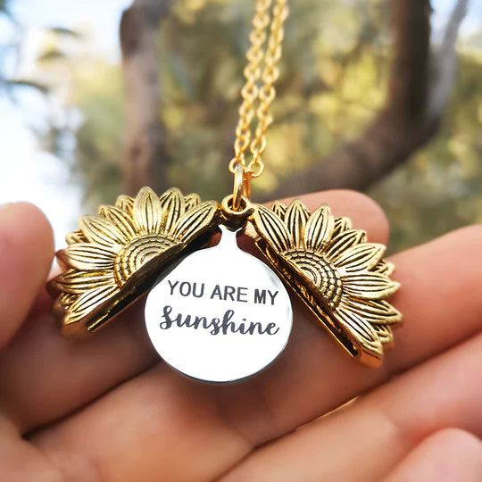 You Are My Sunshine Necklace – Homezo