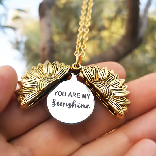 You Are My Sunshine Necklace