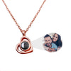 Personalized Heart Photo Necklace