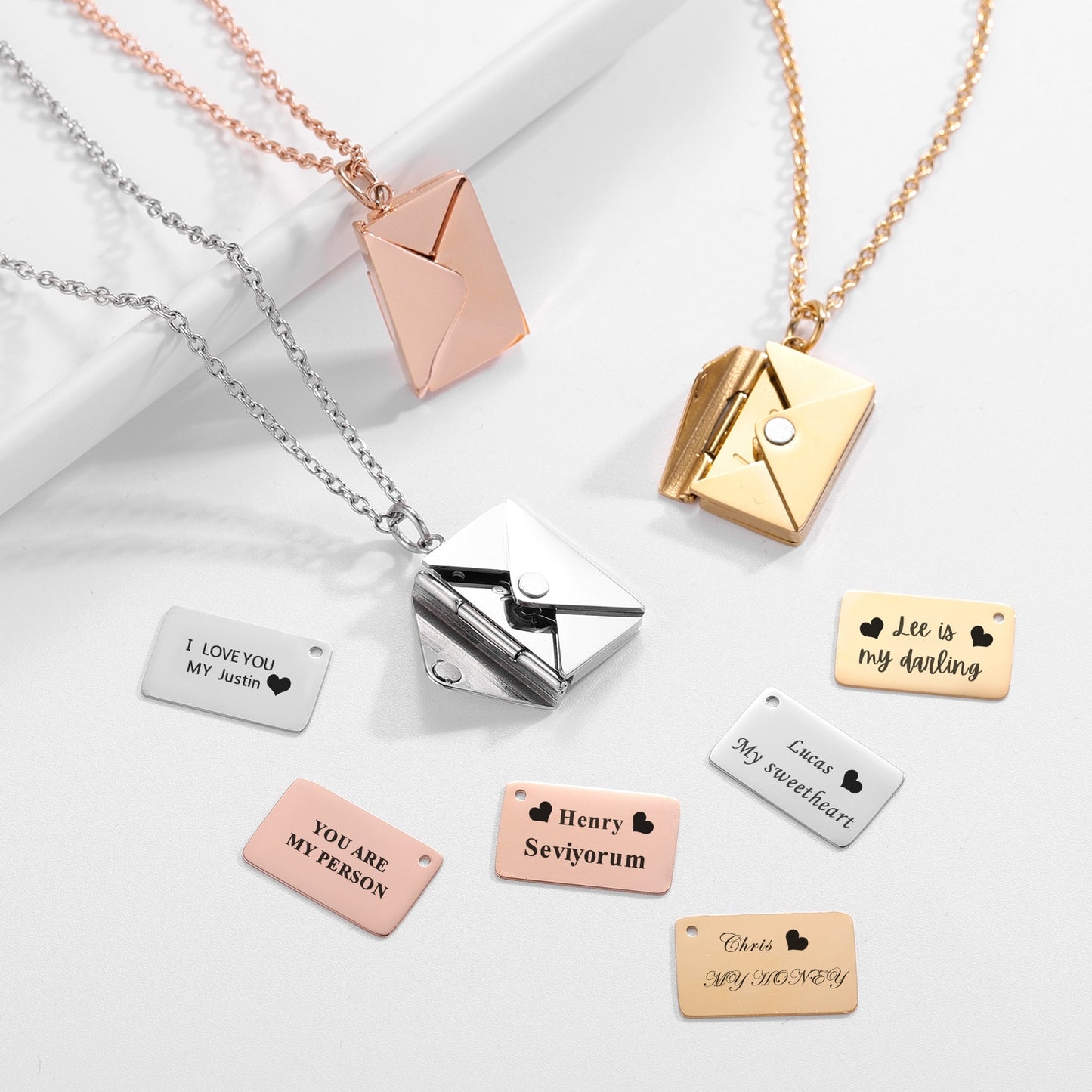 Custom Love Letter Necklace