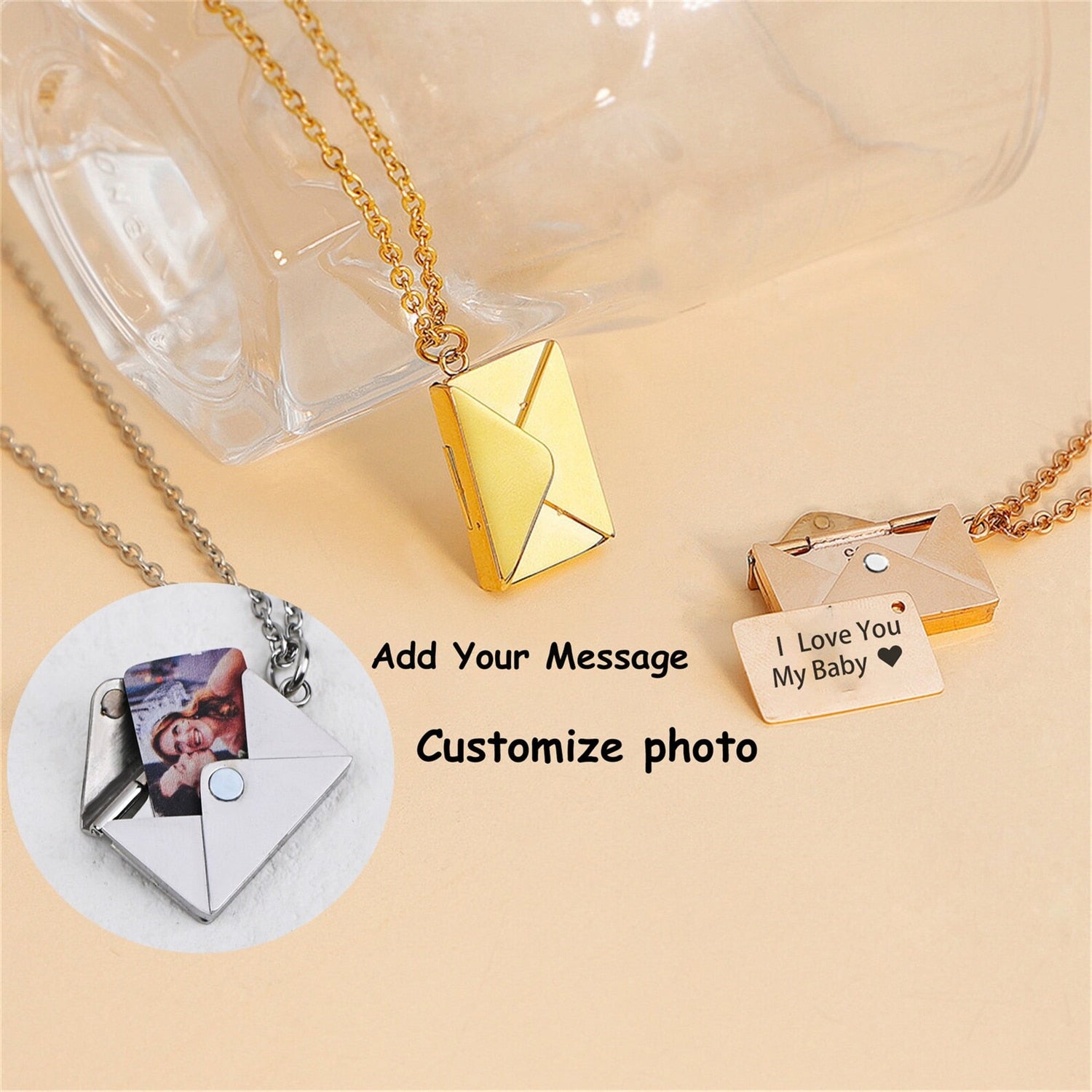 Personalised Love Letter Necklace – Tees n' Merch