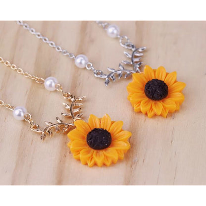 Sunflower Necklace