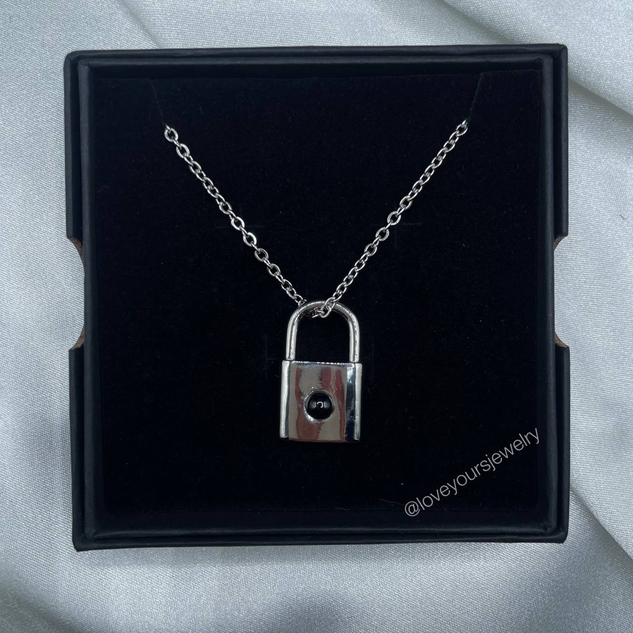 Lock Photo Necklace