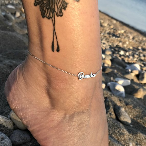 Custom Name Anklet