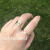 Butterfly Promise Ring Set