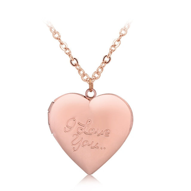"I Love You" Heart Locket