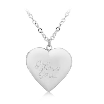 "I Love You" Heart Locket